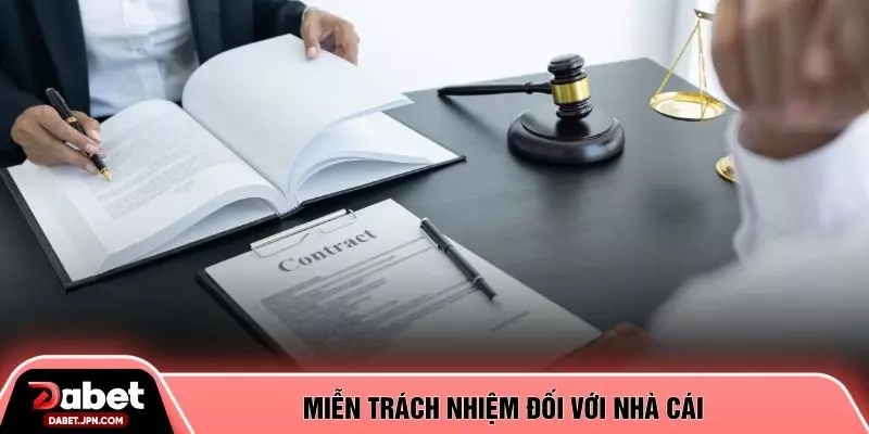 Miễn trách nhiệm đối với nhà cái